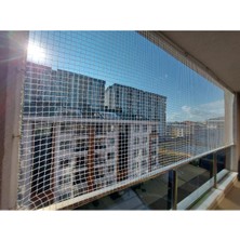 Dayanıklı Evcil Hayvan Koruma Filesi, 3,5 mm Kalınlık, 4x4 Cm, 3x7 M