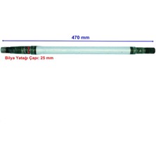 E-Yük Arabası Aks 470X18 Freze Sekman Yataklı Öm