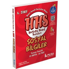 Muba Yayınları 1442 - 6.Sınıf Sosyal Bilgiler Haftalık Hasat Soruları (HHS)