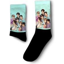 Bts Bangtan Boys Break The Internet  Dijital Baskılı Çorap - Unisex