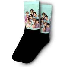 Bts Bangtan Boys Break The Internet  Dijital Baskılı Çorap - Unisex