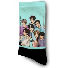 Bts Bangtan Boys Break The Internet  Dijital Baskılı Çorap - Unisex