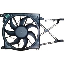 Fan Motoru Davlumbazlı (385 Mm-4 Fiş-7 Kanat) – 1341372 Wisco - Opel Astra 98 ve Sonrası Uyumlu