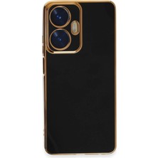 Newface Realme C55 Kılıf Volet Silikon - Siyah Svlrs