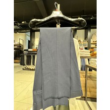 Giotelli Erkek Lacivert Slim Fit Takım Elbise | Modern Kesim | Tek Yırtmaçlı Ceket & Dar Paça Pantolon
