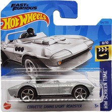 Wheels - Corvette Grand Sport Roadster - Hw Screen Time 8/10 - HKH90 - Short Card - Fast & Furious - Mattel 2023