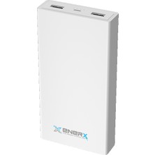 Enerx Powerbank 20000 Mah 1.0 Amper Beyaz ENR-P20A