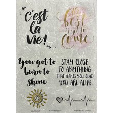 Lineart Pirinç Dekopaj Kağıdı BHM20