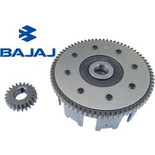 Bajaj Pulsar Ns 200 Debriyaj Tası Dişli ve Karşılığı 72T 22T 36JL0185 Orj
