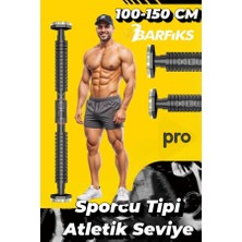 100-150CM Profesyonel Koridor Tipi Barfiks Çekme Kapı Barı
