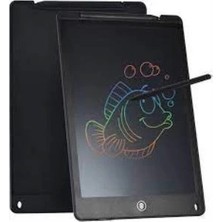 T12 Siyah Writing Tablet LCD 12 Inç Dijital Kalemli Çizim Yazı Tahtası
