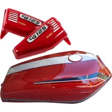 Cg Kuba Benzin Deposu ve Yan Kapak Kırmızı