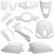 Mondial Scooter Wing 50 Kaporta Seti Beyaz 13 Parça