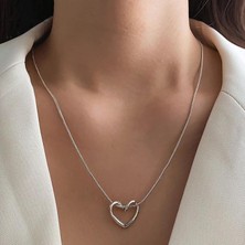 Nesly Accessories 316L Paslanmaz Çelik Kalp Kolye