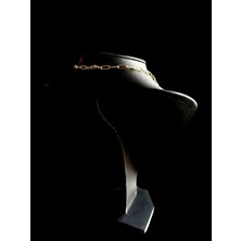 Nesly Accessories Ataç Zincirli Zümrüdüanka Kolye