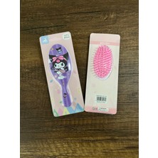 1 Adet Kız Çocuk Sanrio Kuromi Tarak Saç Fırçası