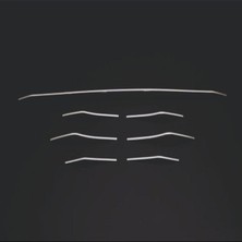 Megane 4 Krom Ön Tampon Çıtası 7 Parça 2016 - 2020