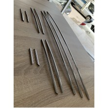 Passat B6 Ön Tampon Çıtası Krom 11 Parça 2005 - 2012 Paslanmaz Çelik Sisli Araçlar Için