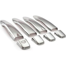 Qashqai Kapı Kolu 2007 - 2013 Paslanmaz Çelik 4 Kapı