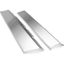 Doblo Ön Panjur 2006 - 2010 Krom 2 Parça Paslanmaz Çelik