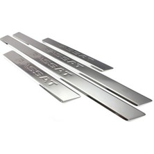 Passat B8 Kapı Eşiği 2015 ve Sonrası 4 Parça Paslanmaz Çelik