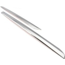 Clio 4 Ön Panjur Krom Hb 2012 > 2 Parça Paslanmaz Çelik