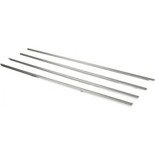 Golf 4 Cam Çıtası 1998 - 2004 Krom 4 Parça Paslanmaz Çelik