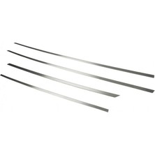 Cıvıc Cam Çıtası 2012 - 2016 Krom 4 Parça Paslanmaz Çelik