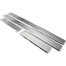 Fluence Kapı Eşiği 2010 > Krom 4 Parça Paslanmaz Çelik