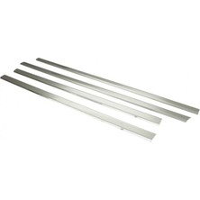 Fiesta Cam Çıtası 2002 - 2008 Krom 4 Parça Paslanmaz Çelik