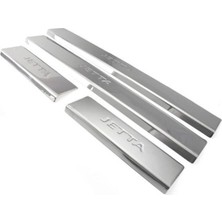 Jetta Kapı Eşiği 2011 > Krom 4 Parça Paslanmaz Çelik