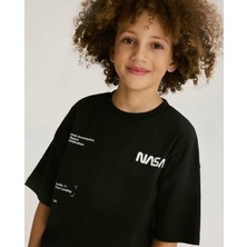 Nasa  Uzay  Baskılıt-Shirt