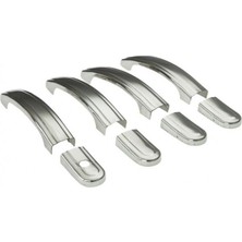 Fiesta Kapı Kolu 2002 - 2009 Krom Paslanmaz Çelik 4 Kapı