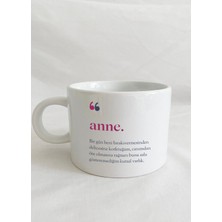 Özel Tasarım Anneye Çay Fincanı, Anneler Günü Için Anlamlı Hediye