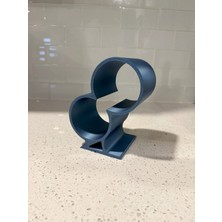 Minimalist 2li Şarap Tutucu Organizer
