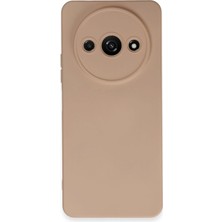 CPT16 Xiaomi Redmi A3 4g Kılıf Nano Içi Kadife Silikon - Pudra