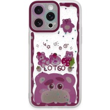 CPT16 iPhone 14 Pro Max Kılıf Sweet Desenli Silikon Kapak - Pembe