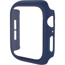 CPT16 Apple Watch 42MM Camlı Kasa Ekran Koruyucu - Mavi