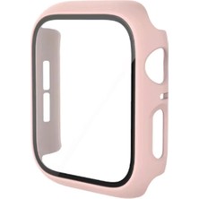 CPT16 Apple Watch 40MM Camlı Kasa Ekran Koruyucu - Pembe