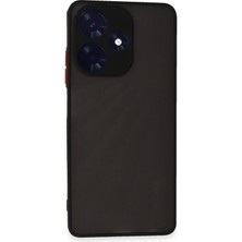 CPT16 Infinix Hot 30 4g Kılıf Montreal Silikon Kapak - Siyah