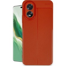 CPT16 Oppo A38 Kılıf Auto Focus Kapak - Kırmızı