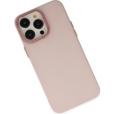 Newface Iphone 14 Pro Kılıf Modos Metal Kapak - Pembe Svlrs