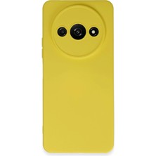 CPT16 Xiaomi Redmi A3 4g Kılıf Nano Içi Kadife Silikon - Sarı