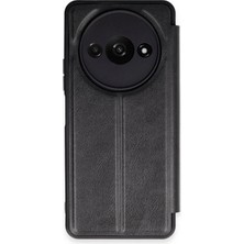 CPT16 Xiaomi Redmi A3 4g Kılıf Flip Cover - Siyah