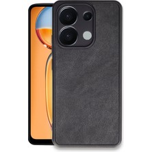 CPT16 Xiaomi Redmi Note 13 Pro 5g Kılıf Aras Deri Kapak - Siyah