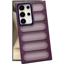 CPT16 Samsung Galaxy S24 Ultra Kılıf Airmax Silikon Kapak - Derin Mor