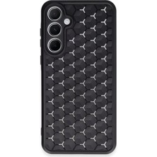CPT16 Samsung Galaxy A35 5g Kılıf Petek Silikon Kapak - Siyah