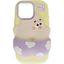 CPT16 iPhone 15 Pro Kılıf Poky Karakter Silikon Kapak - Desen 5