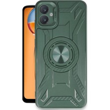 CPT16 Samsung Galaxy A05 Kılıf Lincoln Silikon - Koyu Yeşil