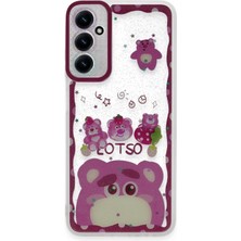 CPT16 Samsung Galaxy A25 5g Kılıf Sweet Desenli Silikon Kapak - Pembe